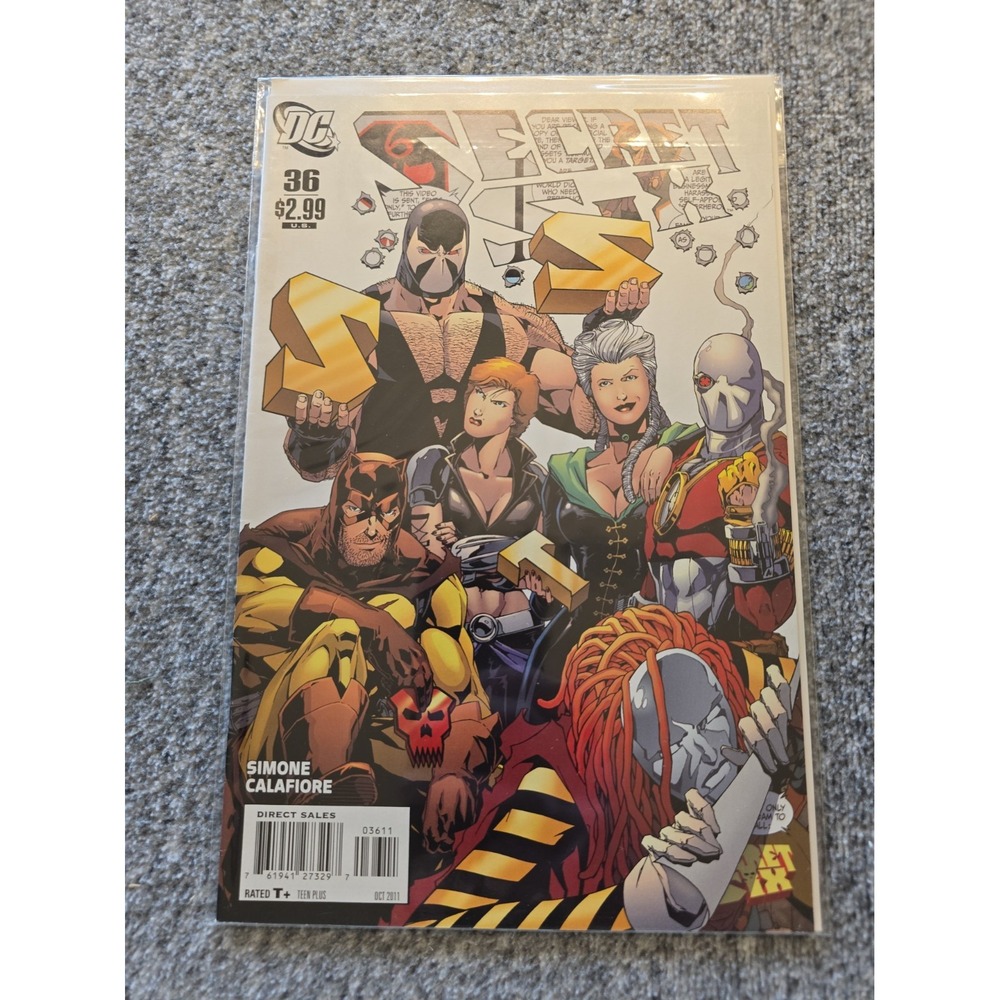 DC Comics Secret Six #36 October 2011 Comic Book